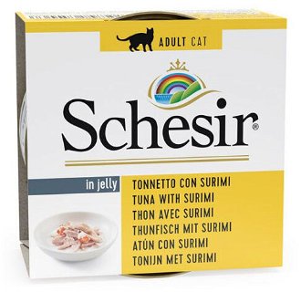 Schesir konzerva pre mačky tuniak a surimi 85 g
