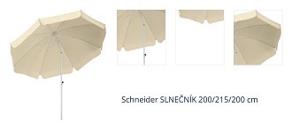 Schneider SLNEČNÍK 200/215/200 cm 1