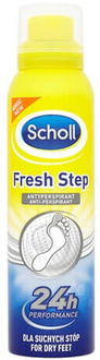 Scholl Antiperspirant na nohy v spreji Fresh Step 150 ml 2