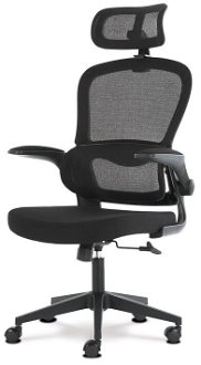 Sconto Kancelárska stolička BRUNO čierna