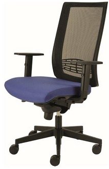 Sconto Kancelárska stolička CAMERON modrá 2
