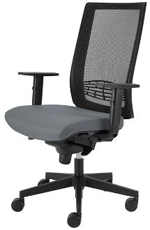 Sconto Kancelárska stolička CAMERON sivá