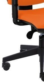 Sconto Kancelárska stolička CHARLES oranžová 8