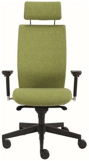 Sconto Kancelárska stolička CONNOR zelená 2