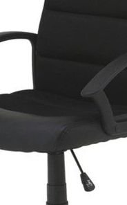 Sconto Kancelárska stolička CROSS čierna 5