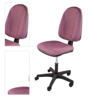 Sconto Kancelárska stolička DONA 1 fialová 4