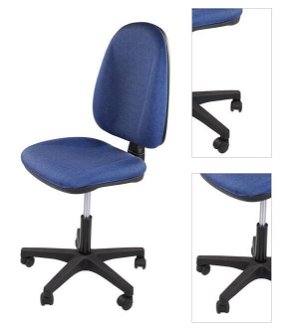 Sconto Kancelárska stolička DONA 1 modrá 3