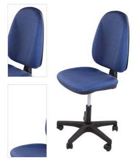 Sconto Kancelárska stolička DONA 1 modrá 4