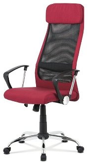 Sconto Kancelárska stolička EDISON červená