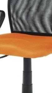 Sconto Kancelárska stolička FRESH oranžová/čierna 5