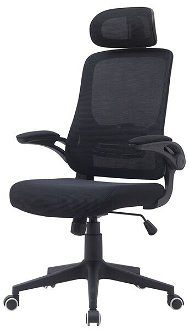 Sconto Kancelárska stolička GINO čierna