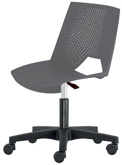 Sconto Kancelárska stolička GREVE sivá