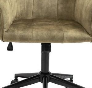 Sconto Kancelárska stolička KIPPER olivová/čierna 5