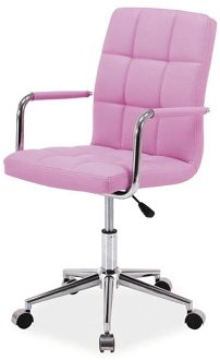 Sconto Kancelárska stolička SIGQ-022 ružová