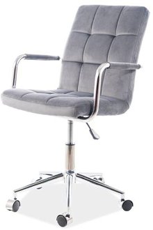 Sconto Kancelárska stolička SIGQ-022 sivá