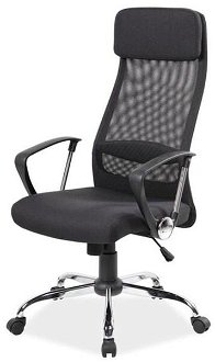 Sconto Kancelárska stolička SIGQ-345 čierna