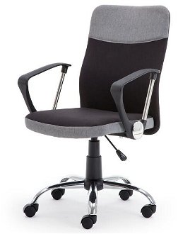 Sconto Kancelárska stolička WESTIN čierna/sivá