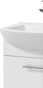 Sconto Skrinka s umývadlom BARILA D45 biela/vysoký lesk 6