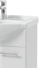 Sconto Skrinka s umývadlom BARILA D55 biela/vysoký lesk 7