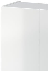Sconto Závesná skrinka SATURNIN A50 biela/biela vysoký lesk 6