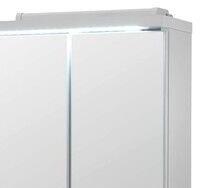 Sconto Zrkadlová skrinka POOL biela vysoký lesk, 80 cm 7