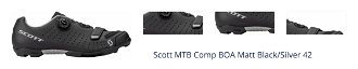Scott MTB Comp BOA Black 42 Pánska cyklistická obuv 1