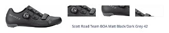Scott Road Team BOA Black/Dark Grey 42 Pánska cyklistická obuv 1