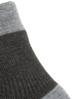 Sealskinz Waterproof All Weather Ankle Length Sock Black/Grey Marl L Cyklo ponožky 7