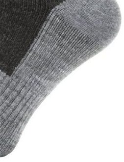 Sealskinz Waterproof All Weather Ankle Length Sock Black/Grey Marl L Cyklo ponožky 9