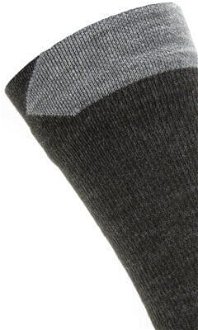 Sealskinz Waterproof All Weather Mid Length Sock Black/Grey Marl L Cyklo ponožky 6