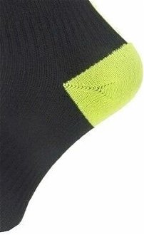 Sealskinz Waterproof All Weather Mid Length Sock With Hydrostop Black/Neon Yellow L Cyklo ponožky 9