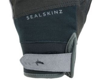 Sealskinz Waterproof All Weather MTB Glove Black/Grey L Cyklistické rukavice 8