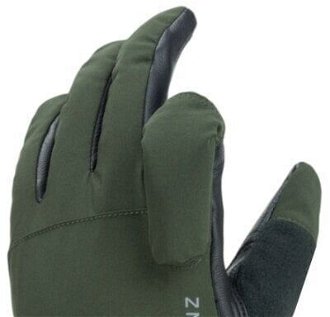 Sealskinz Waterproof All Weather Shooting Glove Olive Green/Black L Cyklistické rukavice 6