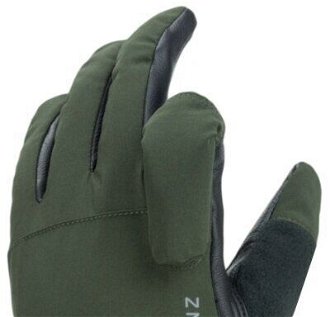 Sealskinz Waterproof All Weather Shooting Glove Olive Green/Black M Cyklistické rukavice 6
