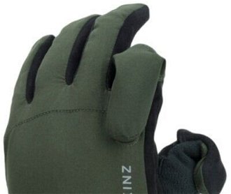Sealskinz Waterproof All Weather Sporting Glove Olive Green/Black L Cyklistické rukavice 6