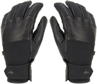 Sealskinz Waterproof Cold Weather Gloves With Fusion Control Black L Cyklistické rukavice