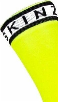 Sealskinz Waterproof Warm Weather Mid Length Sock With Hydrostop Neon Yellow/Black/White S Cyklo ponožky 6