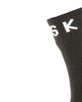 Sealskinz Waterproof Warm Weather Soft Touch Ankle Length Sock Black/Grey Marl/White L Cyklo ponožky 6