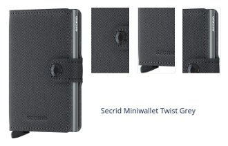 Secrid Miniwallet Twist Grey 1