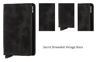 Secrid Slimwallet Vintage Black 1