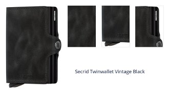 Secrid Twinwallet Vintage Black 1