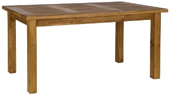 Sedliacky stôl z masívu 100x200 mes 13 b - k15 hnedá borovica