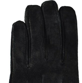 Semiline Man's Men Leather Antibacterial Gloves P8218 6