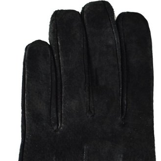 Semiline Man's Men Leather Antibacterial Gloves P8218 6