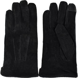 Semiline Man's Men Leather Antibacterial Gloves P8218 2