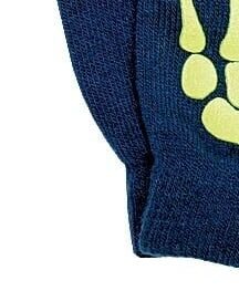 Semiline Unisex's Smartphone Gloves 0178-6 Green/Navy Blue 8