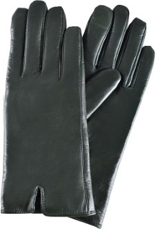 Semiline Woman's Women Leather Antibacterial Gloves P8202 2