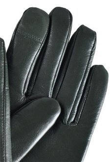 Semiline Woman's Women Leather Antibacterial Gloves P8202 7