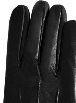 Semiline Woman's Women Leather Antibacterial Gloves P8207 6