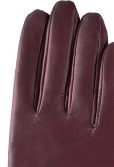 Semiline Woman's Women Leather Antibacterial Gloves P8212 6